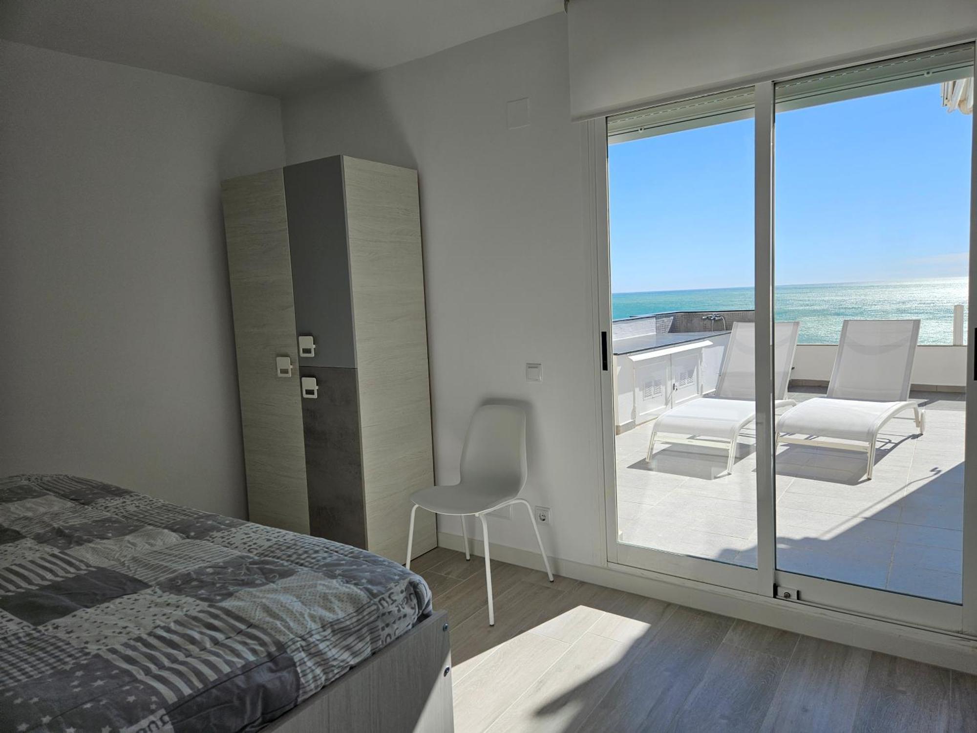 Апартаменты Fantastico Duplex Con Vistas Impresionantes Al Mar Пеньискола Экстерьер фото