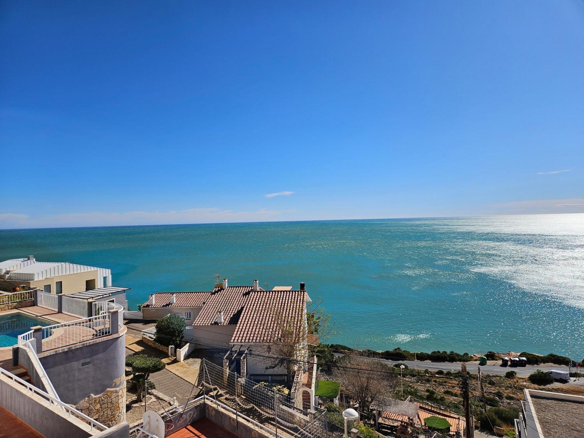Апартаменты Fantastico Duplex Con Vistas Impresionantes Al Mar Пеньискола Экстерьер фото