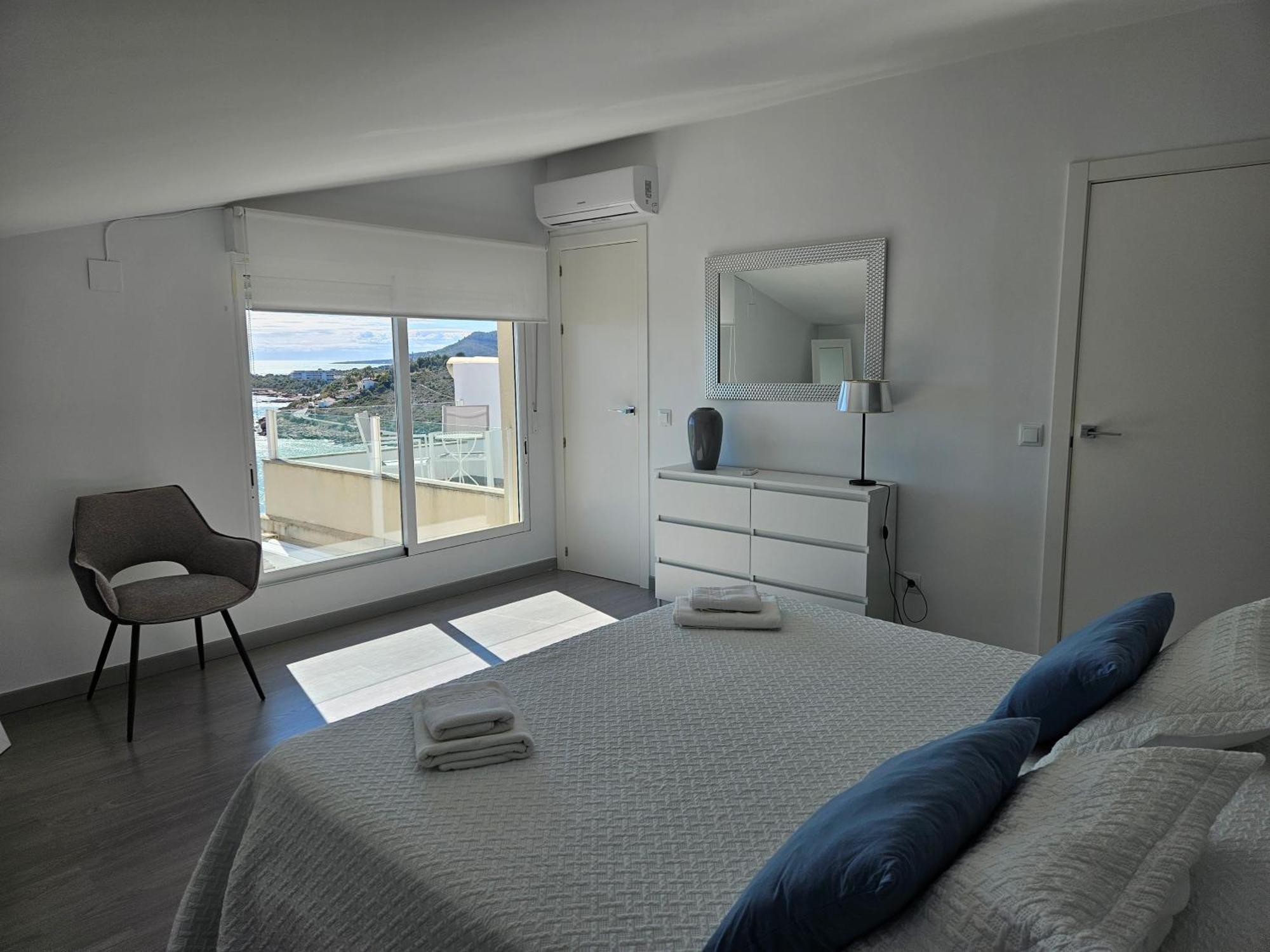 Апартаменты Fantastico Duplex Con Vistas Impresionantes Al Mar Пеньискола Экстерьер фото